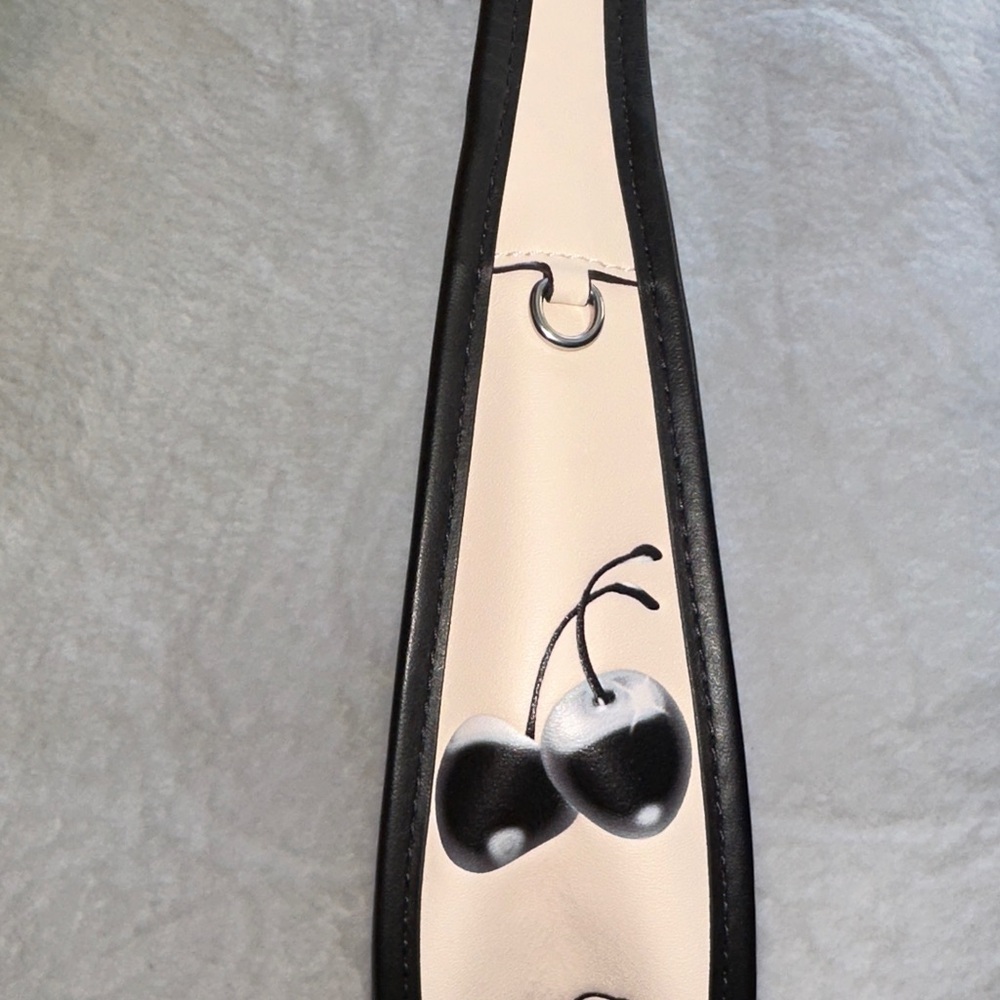 Chic Cherry Print Shoulder Bag - Picture 3 of 8